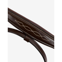 LeMieux Kudos wedstrijdneusriem Havana / messing Bruin