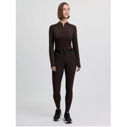 Dames rijbroek LeMieux met siliconen kniestukken Brilliance Espresso Bruin Dames rijbroek LeMieux met siliconen kniestukken Brilliance Espresso Bruin