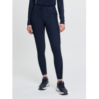 Damesrijbroek LeMieux Brilliance met siliconen zitvlak Marine Marineblauw