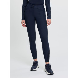 Damesrijbroek LeMieux Brilliance met siliconen zitvlak Marine Marineblauw Damesrijbroek LeMieux Brilliance met siliconen zitvlak Marine Marineblauw