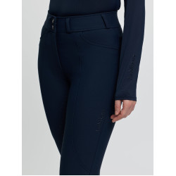 Damesrijbroek LeMieux Brilliance met siliconen zitvlak Marine Marineblauw Damesrijbroek LeMieux Brilliance met siliconen zitvlak Marine Marineblauw