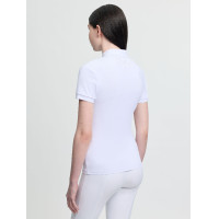 Wedstrijdpolo met korte mouwen Young Rider LeMieux Brilliance Livvy Wit Wedstrijdpolo met korte mouwen Young Rider LeMieux Brilliance Livvy Wit