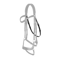 LeMieux Arika keelriem Zwart / zilver