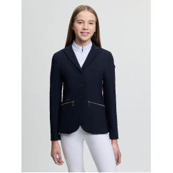 Junior Pro wedstrijdjas LeMieux Brilliance Marine Marineblauw