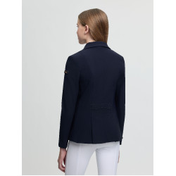 Junior Pro wedstrijdjas LeMieux Brilliance Marine Marineblauw