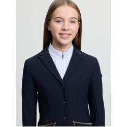 Junior Pro wedstrijdjas LeMieux Brilliance Marine Marineblauw