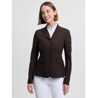 Wedstrijdjasje LeMieux Brilliance Diana dames Espresso Bruin