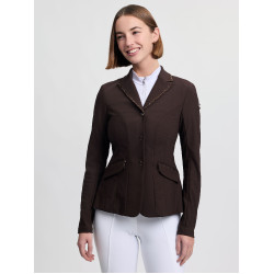 Wedstrijdjasje LeMieux Brilliance Diana dames Espresso Bruin