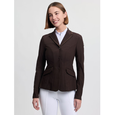 Wedstrijdjasje LeMieux Brilliance Diana dames Espresso Bruin