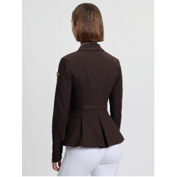 Wedstrijdjasje LeMieux Brilliance Diana dames Espresso Bruin