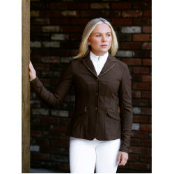 Wedstrijdjasje LeMieux Brilliance Diana dames Espresso Bruin