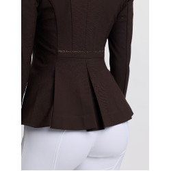 Wedstrijdjasje LeMieux Brilliance Diana dames Espresso Bruin