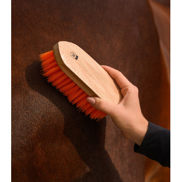 Waldhausen paardenhaarbosstel Oranje Blauw