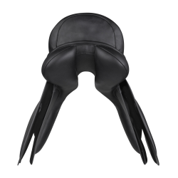 Dressuurzadel Waldhausen leer Comfort Zwart