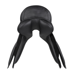 Dressuurzadel Waldhausen leer Comfort Zwart