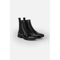 Elegante leren jodhpurlaarzen B Vertigo Zwart