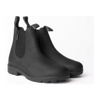 Jodhpurlaarzen Horze Comfy van leer Zwart