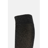 B Vertigo Shimmer bamboe rijlaarzensokken Zwarte schoonheid