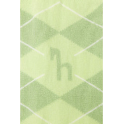 Horze Holly ruitersokken met argylemotief Wit jade