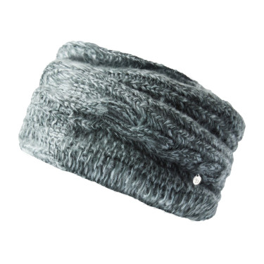 Horze Leighton Teens Ados gebreide sjaal met gesp Grijs