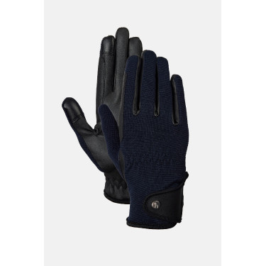 Rijhandschoenen Horze Romy Donker marineblauw