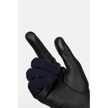 Rijhandschoenen Horze Romy Donker marineblauw