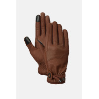 Horze western leren rijhandschoenen Dakota Bruin