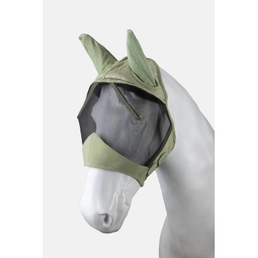 Horze Comfort vliegenmasker Celadongroen