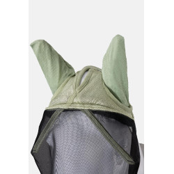 Horze Comfort vliegenmasker Celadongroen