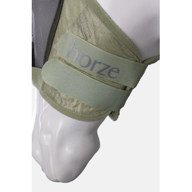 Horze Comfort vliegenmasker Celadongroen