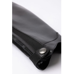 Elegante B Vertigo leren minichaps Zwart