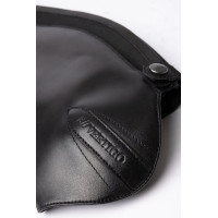 Elegante B Vertigo leren minichaps Zwart