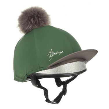 Toque My LeMieux voor helm Jachtgroen Toque My LeMieux voor helm Jachtgroen