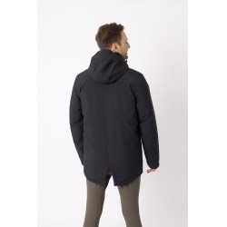 Waterdichte parka B Vertigo Milo heren Donker antracietgrijs