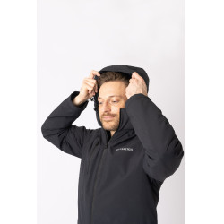 Waterdichte parka B Vertigo Milo heren Donker antracietgrijs