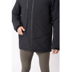 Waterdichte parka B Vertigo Milo heren Donker antracietgrijs