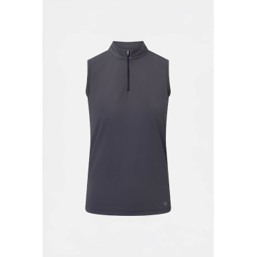 Dames mouwloos Emmie training T-shirt Horze cooling Marine odyssee Marineblauw