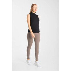 Dames mouwloos Emmie training T-shirt Horze cooling Zwart