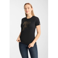 T-shirt Horze Western Kathrin dames Zwart