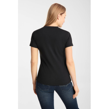 T-shirt Horze Western Kathrin dames Zwart