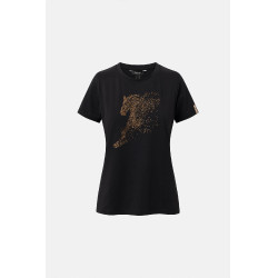 T-shirt Horze Western Kathrin dames Zwart
