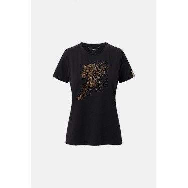T-shirt Horze Western Kathrin dames Zwart