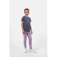 T-shirt Horze Wilda Young Rider met korte mouwen Grijs