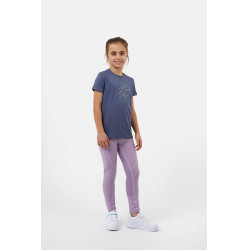 T-shirt Horze Wilda Young Rider met korte mouwen Grijs
