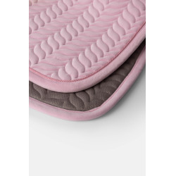 Horze Velvet Wave dressuur zadeldek Lichtroze
