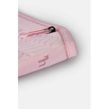 Horze Velvet Wave dressuur zadeldek Lichtroze