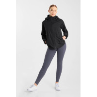 Dames regenbestendige lichte rijjas Horze Fiora Donker marineblauw