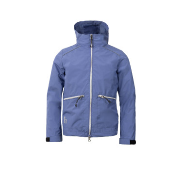 Kinderwedstrijdjas Yona met voering Fluwelen ochtend Blauw