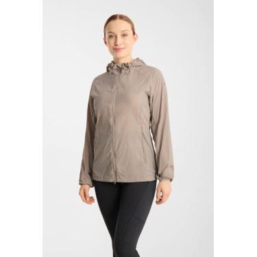 Horze Adelyn damesjas met insectenbescherming Sfeer Beige