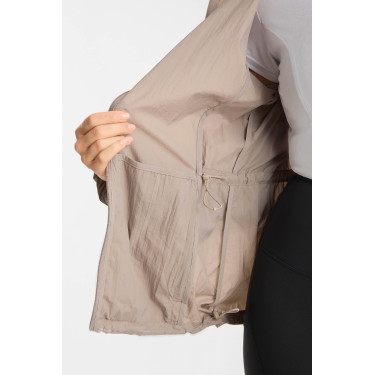 Horze Adelyn damesjas met insectenbescherming Sfeer Beige